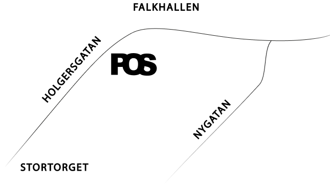 karta som visa var POS trafikskola ligger i Falkenberg